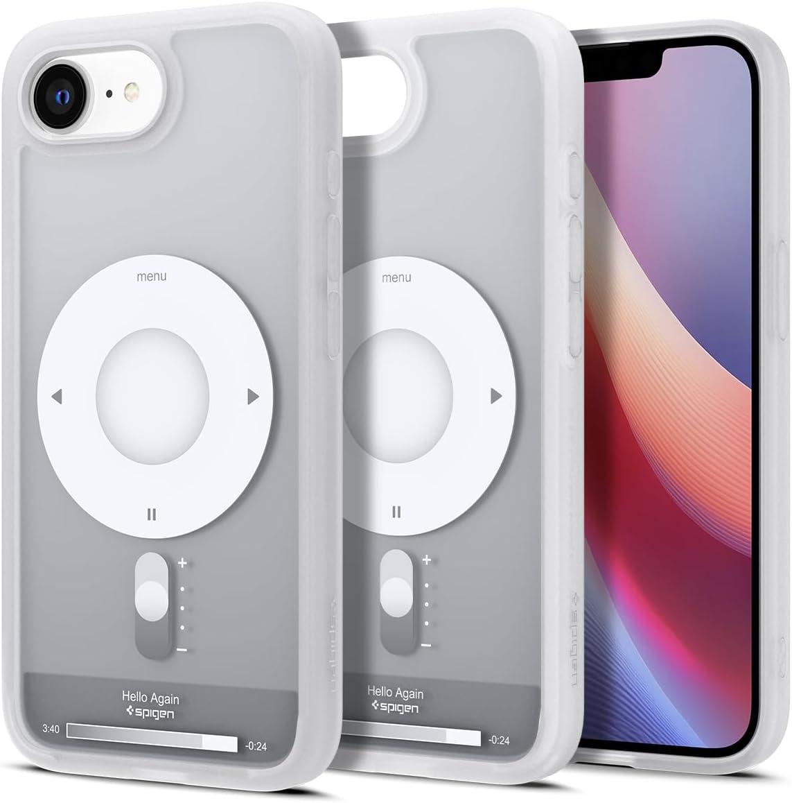 imageSpigen Ultra Hybrid MagFit Direct Digital Printing Case for iPhone 17 Pro Max Custom DesignCompatible with Magsafe Zero One BlackDDP CL Silver