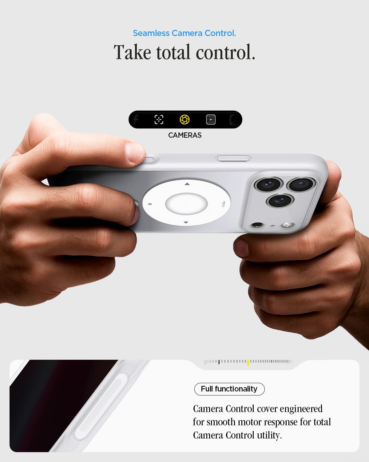 imageSpigen Ultra Hybrid MagFit Direct Digital Printing Case for iPhone 17 Pro Max Custom DesignCompatible with Magsafe Zero One BlackDDP CL Silver