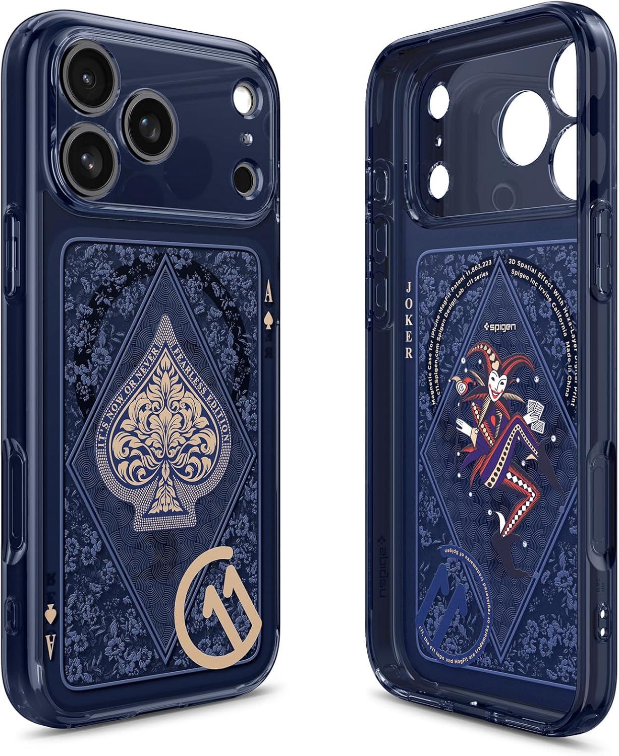 imageSpigen Ultra Hybrid c11 Collection for iPhone 17 Pro Max Customized Direct Digital Printing Design c11 Huntingtonc11 Fearless