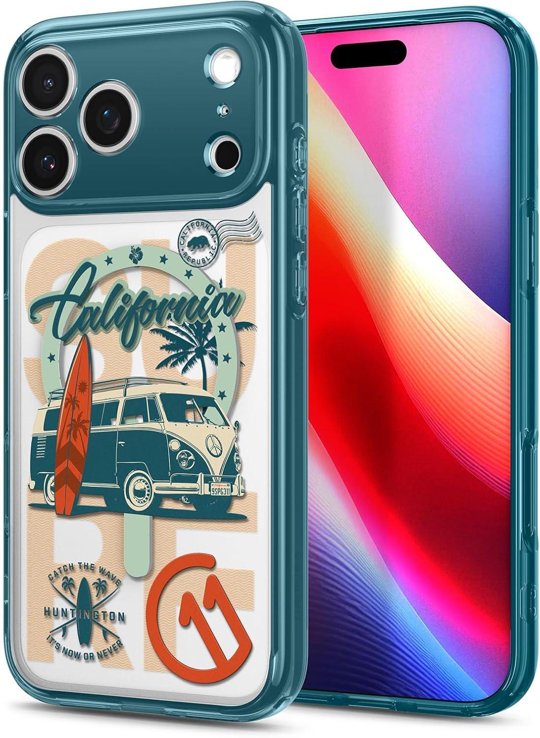 imageSpigen Ultra Hybrid c11 Collection for iPhone 17 Pro Max Customized Direct Digital Printing Design c11 Huntingtonc11 Huntington