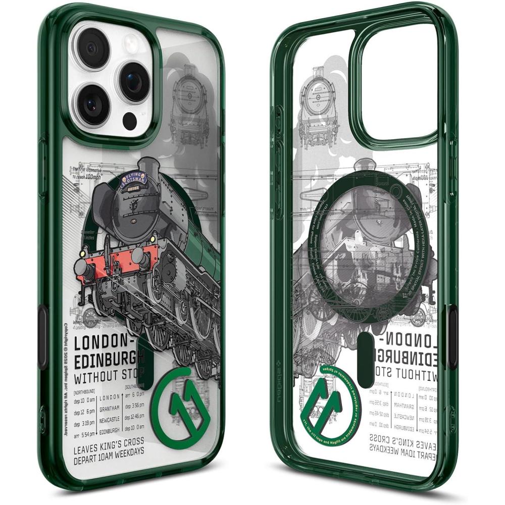 imageSpigen Ultra Hybrid c11 Collection for iPhone 17 Pro Max Customized Direct Digital Printing Design  c11 Huntingtonc11 Scotsman Fir