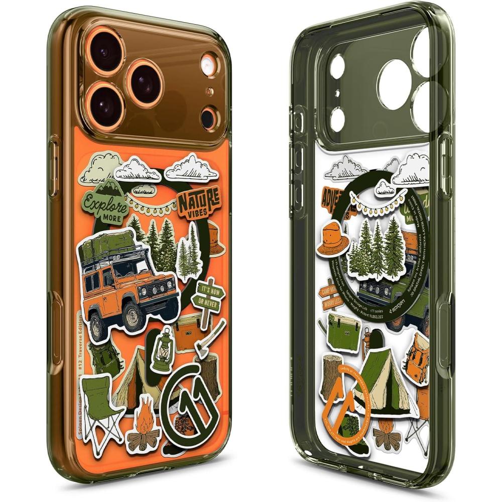 imageSpigen Ultra Hybrid c11 Collection for iPhone 17 Pro Max Customized Direct Digital Printing Design  c11 Huntingtonc11 Traverse