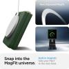 Spigen for Galaxy Z Flip 7 Case, Nano Pop MagFit [Fast Wireless Charging/Magnet for Galaxy] – Blueberry Navy(Avo Green)