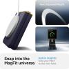 Spigen for Galaxy Z Flip 7 Case, Nano Pop MagFit [Fast Wireless Charging/Magnet for Galaxy] – Blueberry Navy(Blueberry Navy)