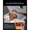 Spigen for iPhone 17 Pro Max Case, Ultra Hybrid T MagFit [Camera Control Button] [Compatible with Magsafe] – Glossy Orange(Glossy Orange)