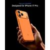 Spigen for iPhone 17 Pro Max Case, Ultra Hybrid T MagFit [Camera Control Button] [Compatible with Magsafe] – Glossy Orange(Glossy Orange)