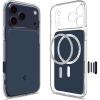 Spigen for iPhone 17 Pro Max Case, Ultra Hybrid T MagFit [Camera Control Button] [Compatible with Magsafe] – Glossy Orange(Matte Blue)