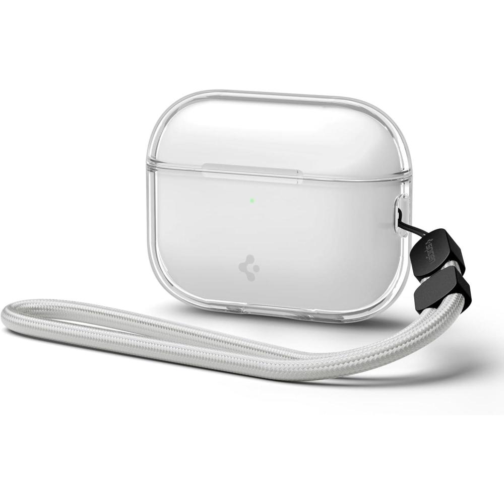 imageSpigen for AirPods Pro 3 Case Liquid Crystal Compatible with AirPods Pro 3rd Generation Case 2025 Clear Cover with Wrist Strap  Crystal ClearCrystal Clear