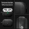 Caseology by Spigen Vault Designed for Airpods Pro 2nd Generation Case (2022/2023/2024) Drop Protection Cover with Carabiner – Matte Black(Matte Black)