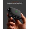 Spigen for AirPods Pro 3 Case, Classic Fit Compatible with AirPods Pro 3rd Generation Case (2025), Premium Fabric Cover with Carabiner – Black(Black)
