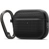 Spigen for AirPods Pro 3 Case, Classic Fit Compatible with AirPods Pro 3rd Generation Case (2025), Premium Fabric Cover with Carabiner – Black(Black)