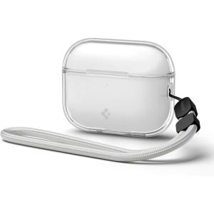 Spigen for AirPods Pro 3 Case, Liquid Crystal Compatible with AirPods Pro 3rd Generation Case (2025), Clear Cover with Wrist Strap – Crystal Clear(Crystal Clear)