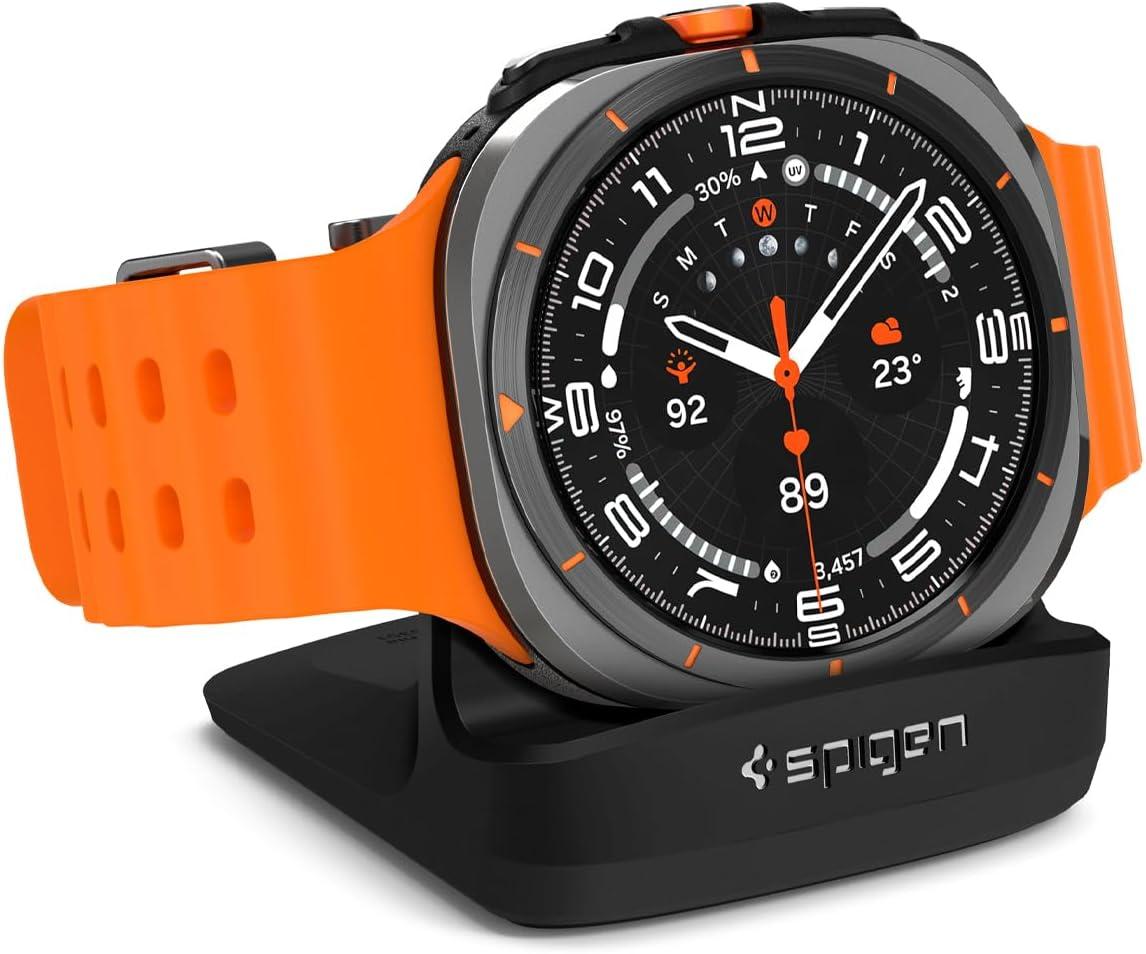 imageSpigen Rugged Armor Case Matte Black Designed for Samsung Galaxy Buds3 Pro and S353 Charger Stand Black Designed for Samsung Galaxy Watch Ultra 47mm 7 4044mm 6 4044mm 6 Classic 4347mmamp more