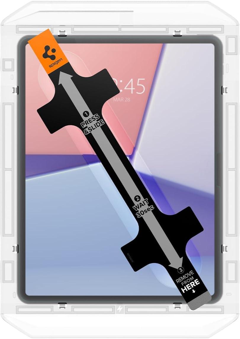 imageSpigen Tempered Glass Screen Protector GlasTR EZ Fit Designed for iPad Air 13 inch M3 2025 iPad Air 13 inch M2 2024 9H HardnessCaseFriendly