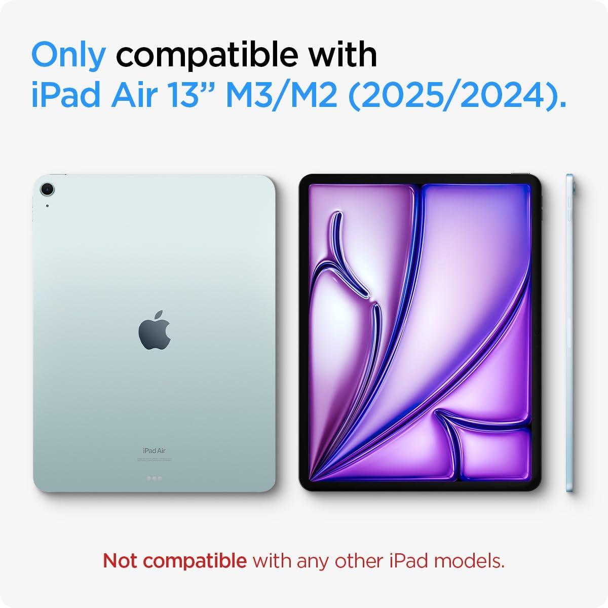 imageSpigen Tempered Glass Screen Protector GlasTR EZ Fit Designed for iPad Air 13 inch M3 2025 iPad Air 13 inch M2 2024 9H HardnessCaseFriendly
