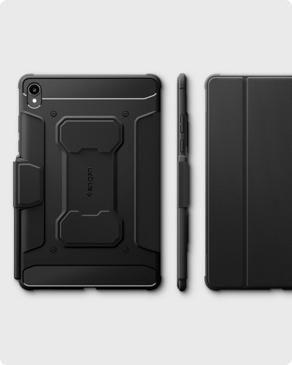 imageSpigen for Galaxy Tab S11 Ultra Case 2025 Rugged Armor Pro Protective TriFold Cover and S Pen Holder 146 inch BlackGalaxy Tab S11 11