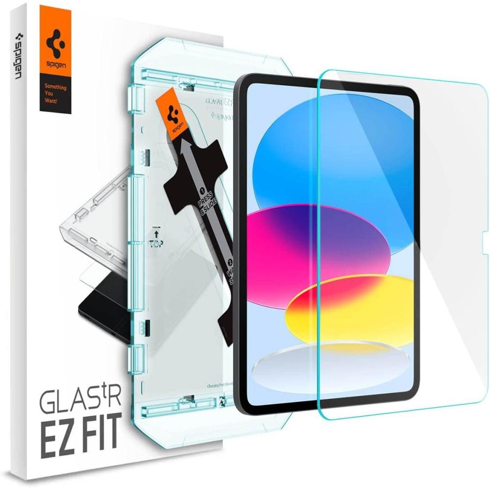 imageSpigen Tempered Glass Screen Protector GlasTR EZ Fit Designed for iPad 11th Generation A16 11 inch 2025 iPad 10th Generation 109 inch 2022 9H HardnessCaseFriendly