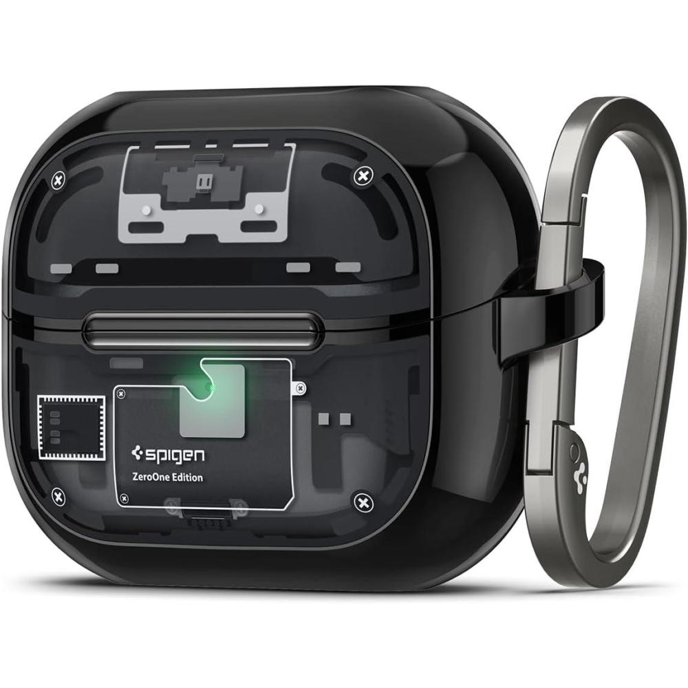 imageSpigen Ultra Hybrid Designed for Samsung Galaxy Buds3 FE 2025 Buds3 Pro 2024 Buds 3 Case 2024 AntiYellowing Cover with Keychain Zero OneZero One