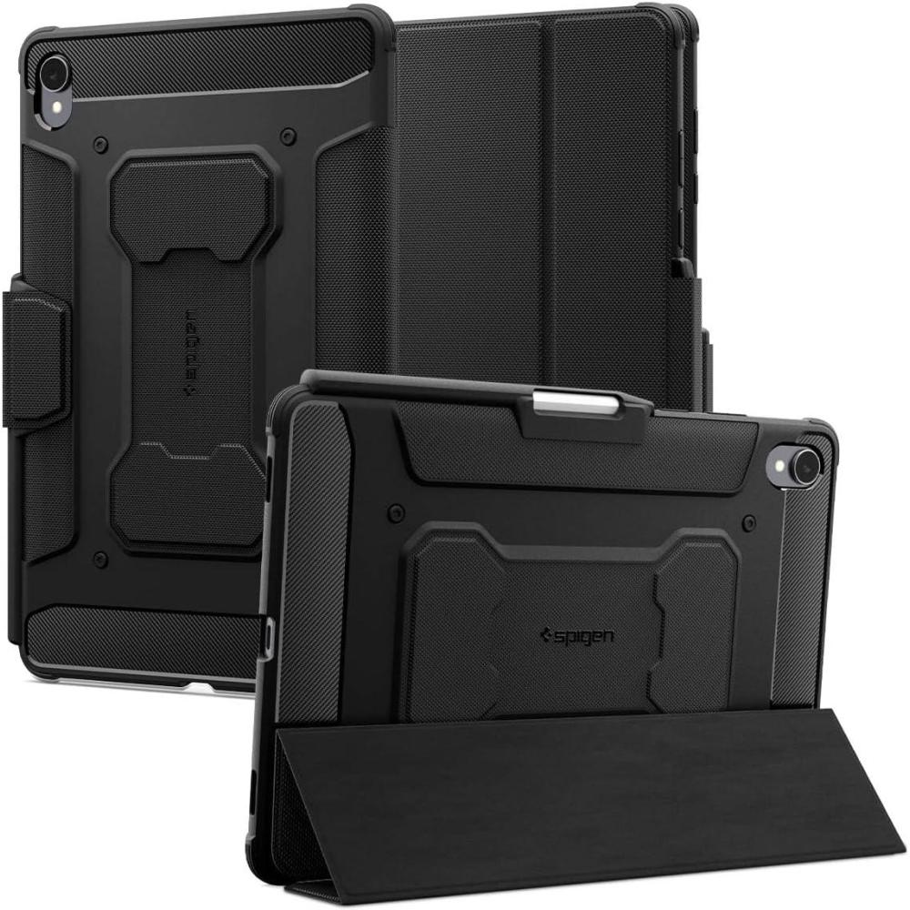 imageSpigen for Galaxy Tab S11 Ultra Case 2025 Rugged Armor Pro Protective TriFold Cover and S Pen Holder 146 inch BlackGalaxy Tab S11 11