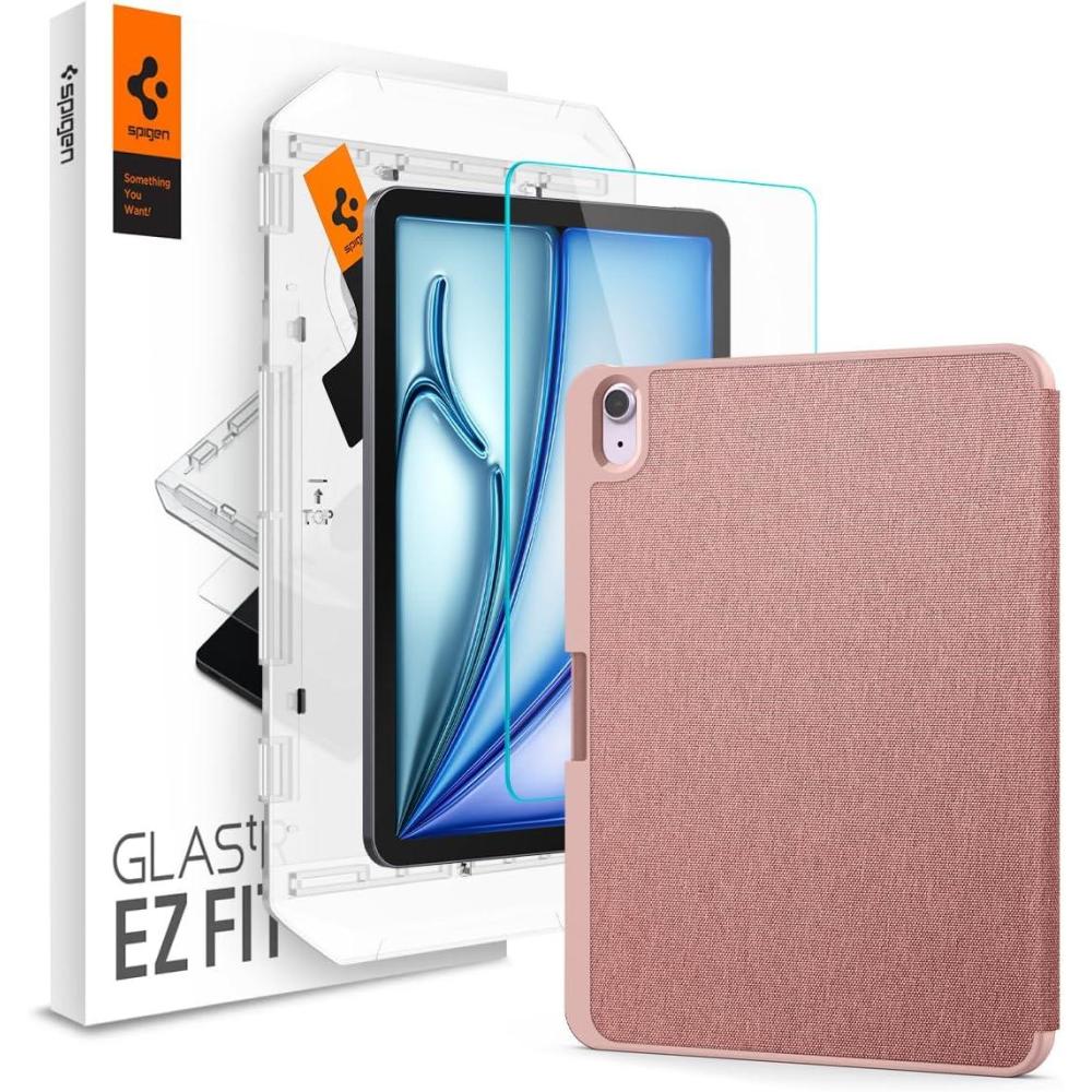 imageSpigen iPad Air 11 GlastR EZ Fit amp iPad Air 11 Urban Fit Rose Gold