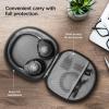Spigen Klasden Pouch Universal Headphones Case Designed for JBL Live 400BT / 460NC / 660NC / 650BTNC / 500BT and JBL Tune 500BT / 510BT / 520BT / 560BT / 660NC / 710BT / 720BT / 760BT – Black