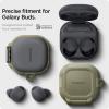 Spigen Lock Fit Designed for Galaxy Buds Core (2025) / FE (2023) / Buds2 Pro (2022) / Buds 2 (2021) / Buds Pro (2021) / Buds Live (2020) Case with Secure Lock Protection – Vintage Khaki(Vintage Khaki)