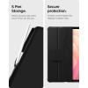 Spigen for Galaxy Tab S11 Ultra Case (2025), Rugged Armor Pro Protective Tri-Fold Cover and S Pen Holder, 14.6 inch, Black(Galaxy Tab S11 (11″))