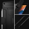 Spigen for iPad 10.2 Case, iPad 9th Generation Case (2021) / iPad 8th Generation Case (2020) / iPad 7th Generation Case (2019), Rugged Armor Pro Protective Tri-Fold Cover with Pencil Holder, Black(Black)