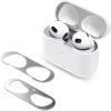 Spigen Shine Shield Designed for Airpods 3rd Generation (2021) Anti-Dust Sticker, Dust Guard – Metallic Silver