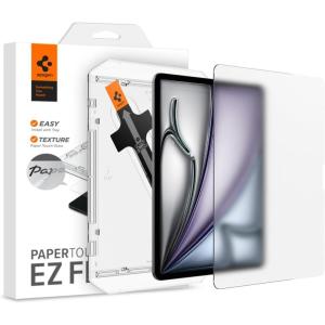 Spigen PaperTouch Tempered Glass Screen Protector [GlasTR EZ Fit PaperTouch] Designed for iPad Air 13 inch M3 (2025) / iPad Air 13 inch M2 (2024) [9H Hardness/Case-Friendly]