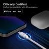 Spigen for USB C to Lightning Cable, ArcWire 6.6ft MFi Certified PD Charger Fast Charging Compatible with iPhone 17 16 15 14 13 12 Plus Pro Max Mini iPad AirPods