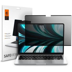 Spigen Privacy Filter Screen Protector [SafeView] Designed for Macbook Air 15 inch M4 / M3 / M2 (2025/2024 / 2023) – 1 Pack(Macbook Air 13″)