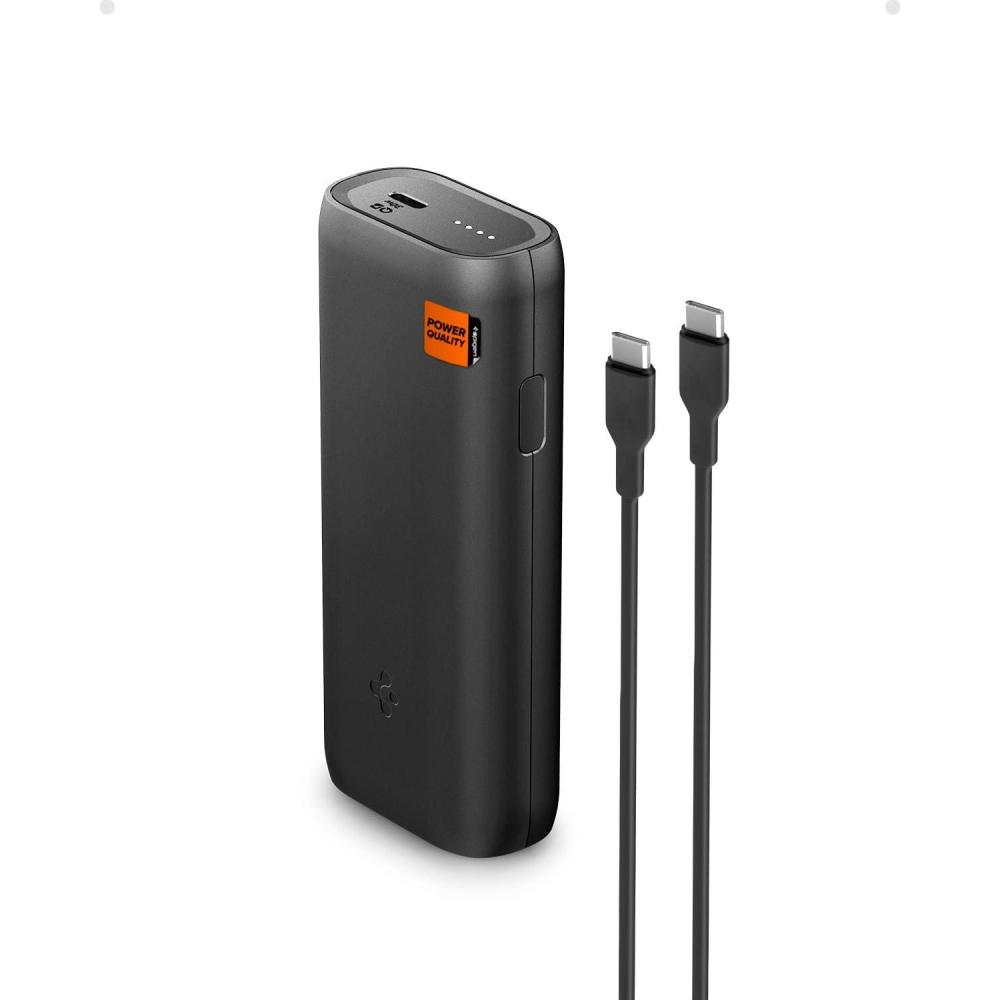 imageSpigen for USB C Power Bank ArcPack 30W 10000mAh SuperCompact Compatible with iPhone 17 16 15 14 Galaxy S25 S24 Z Fold Flip 7 iPad AirPods PD PPS USB Type C Portable Charger Battery Pack with Cable