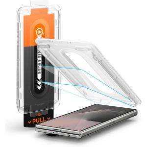 Spigen Tempered Glass Screen Protector [GlasTR EZ FIT Pro] designed for Galaxy Z Fold 7 [Case Friendly] – 2 Pack