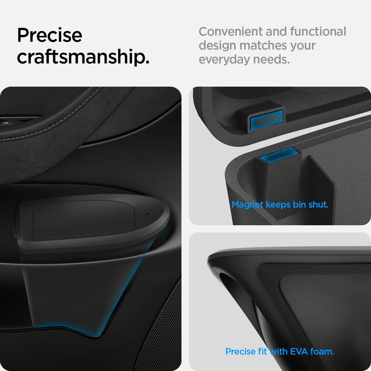 imageSpigen Door Pocket Car Trash Can for Legacy Tesla Model Y 20202024 Not for New Model Y Juniper 202625 Driver Side only20202024 Model Y