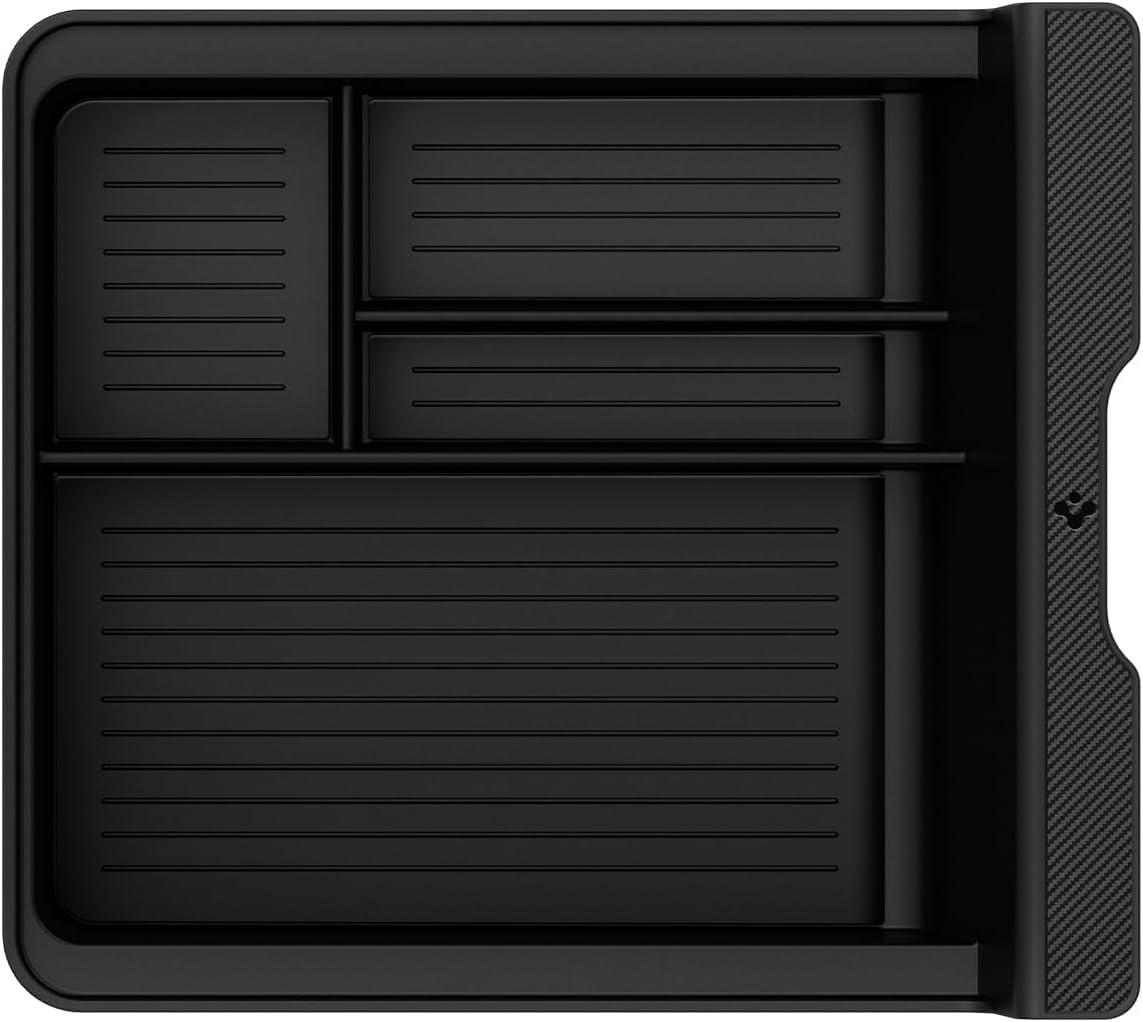 imageSpigen Armrest Console Organizer for Tesla Model Y 20202024 amp 3 20172023 Not Compatible with Y Juniper 202526 and 3 Highland 202425Center Console Organizer