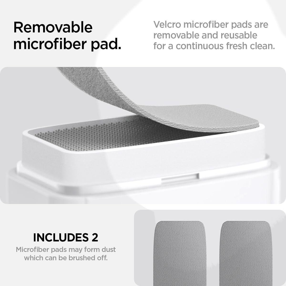 imageSpigen EZ Slide amp Brush Screen Cleaner for Tesla Model Y 202526 Juniper amp 3YSXCybertruck and Screens Phones Laptops Tablets No Solution Needed Extra Microfiber Pad Included BlackWhite