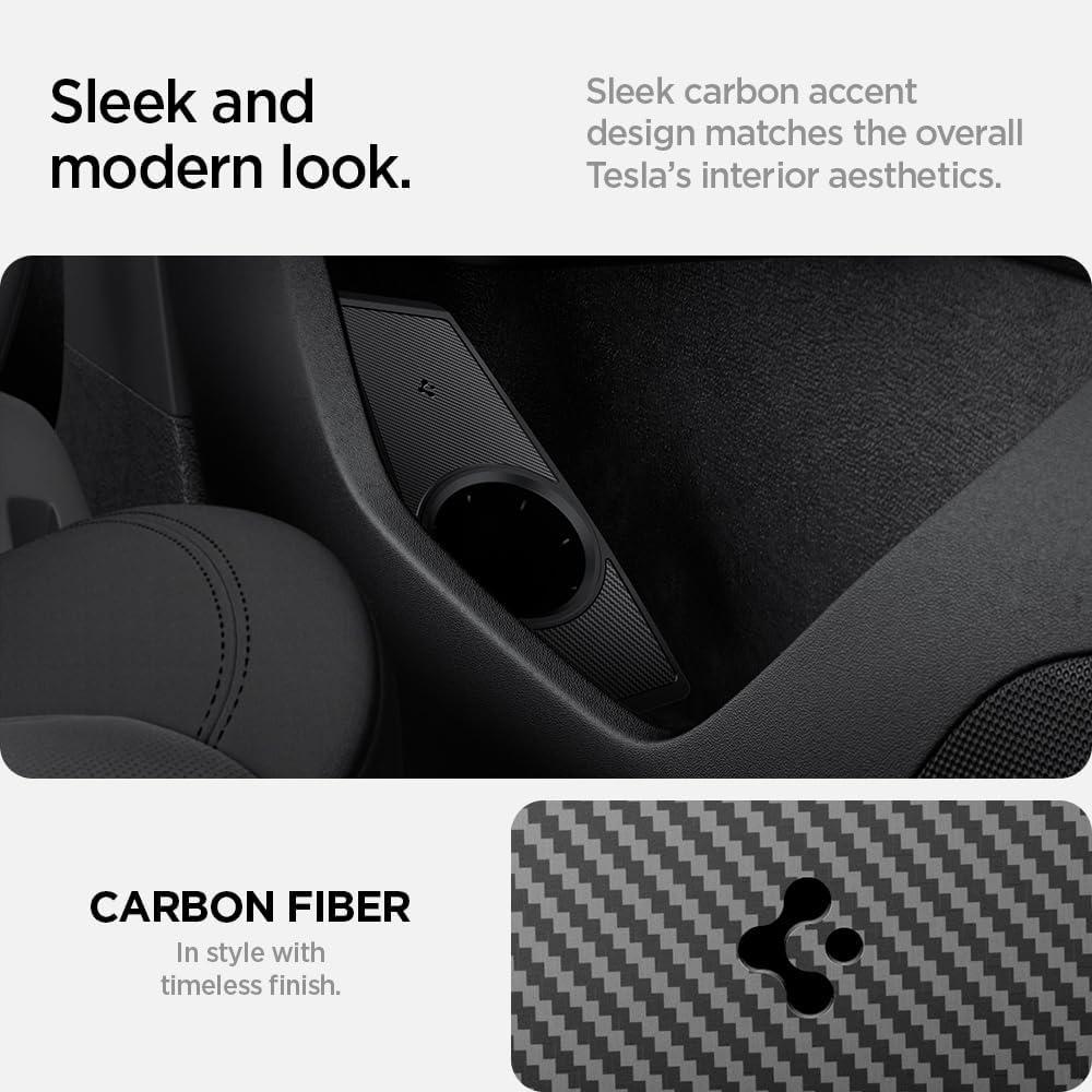 imageSpigen J1772 Charging Adapter Door Dock for All Tesla Model 3 Compatible with Tesla Model 3 Highland Standard Premium amp Performance 20252026 SAE J1772 Charging Adapter NOT IncludedAll Model 3 2017Current