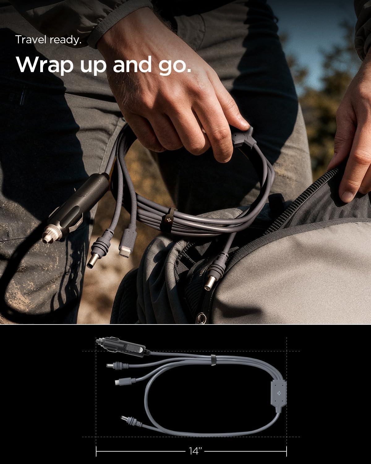 imageSpigen for Starlink Mini Mount Rattleproof QuickRelease Design with Strong Suction Cups Holds 50 lb Force Mounting Kit for Cars RV Boats Windows Glass and Sunroof3 In 1 10 FT