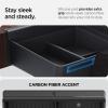 Spigen Console Organizer Tray Designed for Tesla Model X & S 2025/2024/2023 (Carbon Edition)(Black)