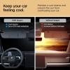 Spigen Front Windshield Sunshade for All Tesla Model Y & 3 | Dual Layered Protection Car Accessories for Model Y Juniper and Model 3 Highland | Gift for Tesla Owner(Windshield)
