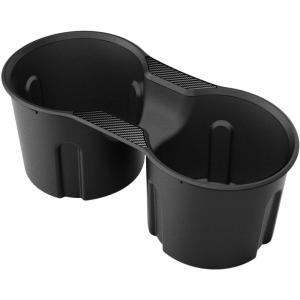 Spigen Cup Holder Insert Relaxed Grip for Tesla Model Y (2021-2024) & Model 3 (2021-2023) [Not Compatible with Model Y Juniper (2025/26) and Model 3 Highland (2024/25) – (Up to Trenta Cups)(Relaxed Fit)