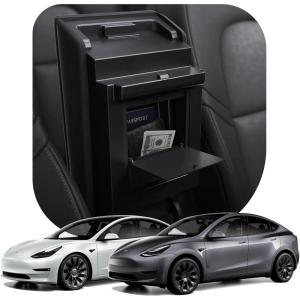 Spigen One-Tap Hidden Storage Box for Tesla Model Y (2020-2024) & Model 3 (2017-2023) [Not for Model Y Juniper (2025/26) and Model 3 Highland (2024/25)](Hidden Storage Box)