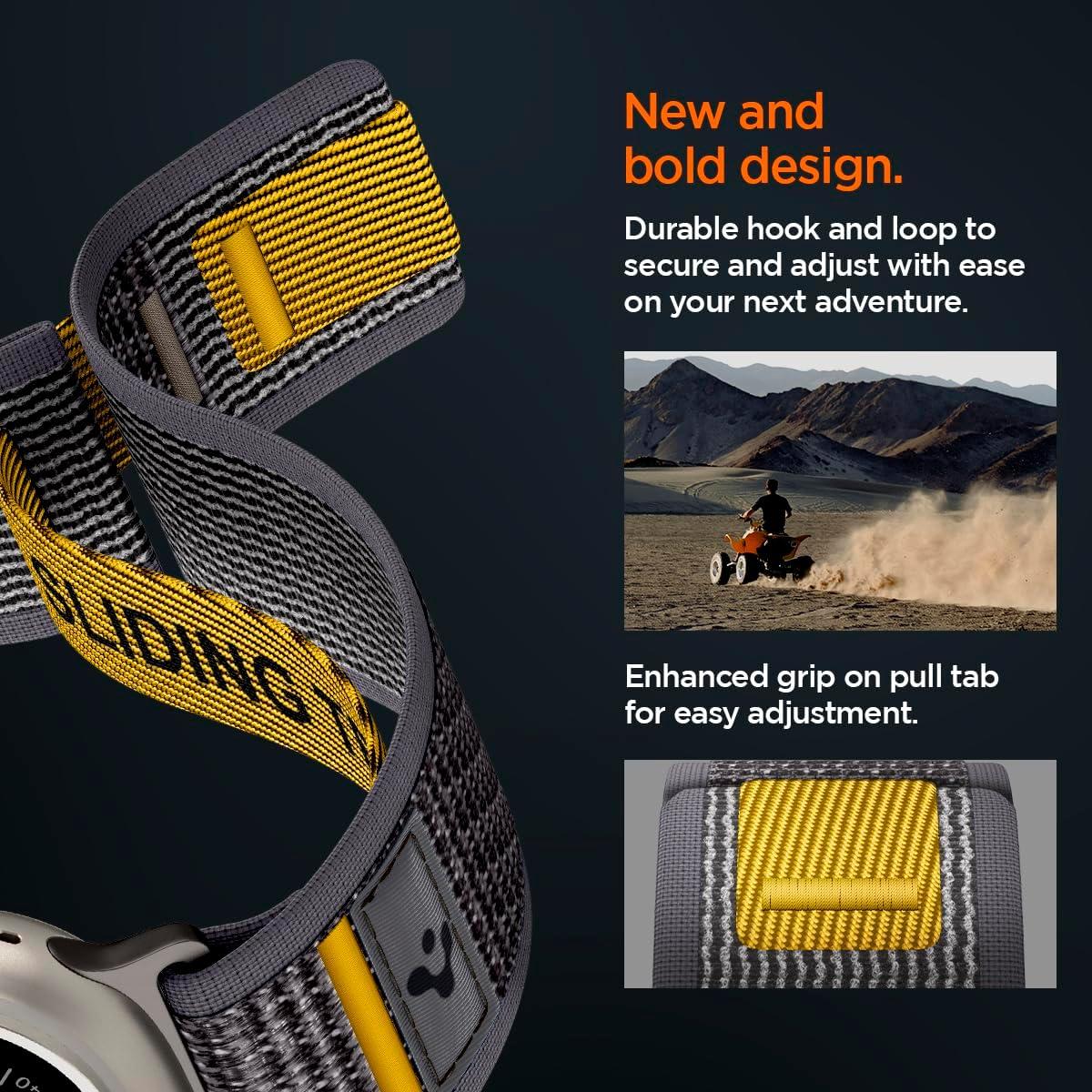 imageSpigen for Apple Watch Band Athlex Air Compatible with Ultra 321 49mm Series 1110 46mm 987 45mm SE3SE2SE654 44mm 321 42mmActive Gray