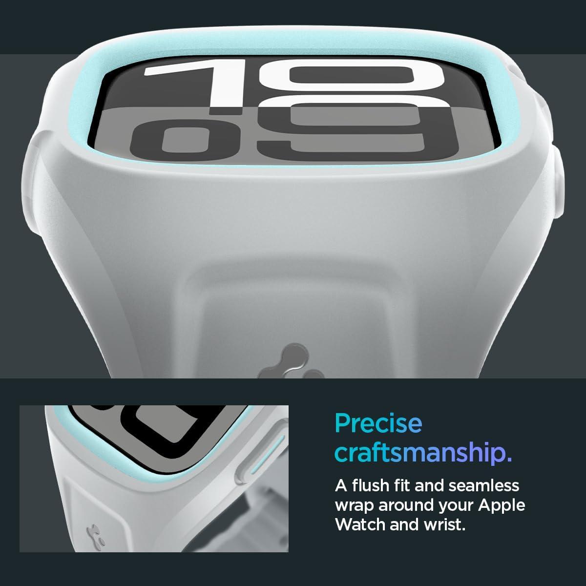 imageSpigen for Apple Watch Series 11 46mm Band Liquid Air Pro Compatible with Series 1110 Sport Case with StrapGray