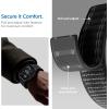 Spigen for Apple Watch Band, Compatible with Ultra 3/2/1 49mm, Series 11/10 46mm, 9/8/7 45mm, SE3/SE2/SE/6/5/4 44mm, 3/2/1 42mm Lightweight Fabric Strap(Black – Blue)