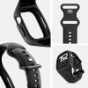 Spigen for Apple Watch Series 11 46mm Band, Liquid Air Pro Compatible with Series 11/10 Sport Case with Strap(Matte Black)