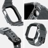 Spigen for Apple Watch Series 11/10 46mm Band with Case, Rugged Armor Pro Cover with Strap(Dark Gray)