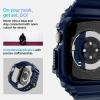 Spigen for Apple Watch Series 11/10 46mm Band with Case, Rugged Armor Pro Cover with Strap(Navy Blue)