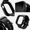 Spigen for Apple Watch Series 11/10 46mm/42mm Band with Case, Vault Pro Protective TPU Cover with Strap – Matte Black(46mm for Series 10)